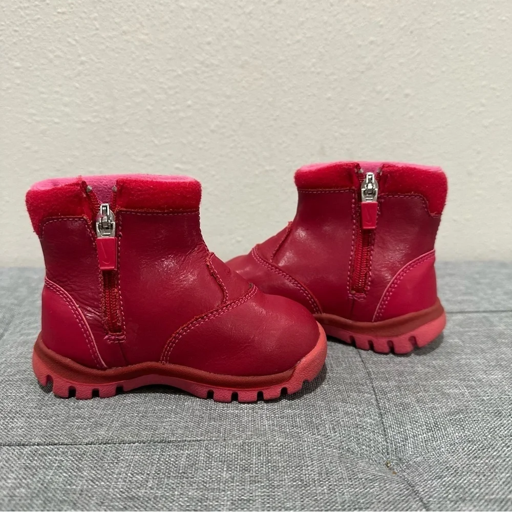 Nike Girls Red Boots
